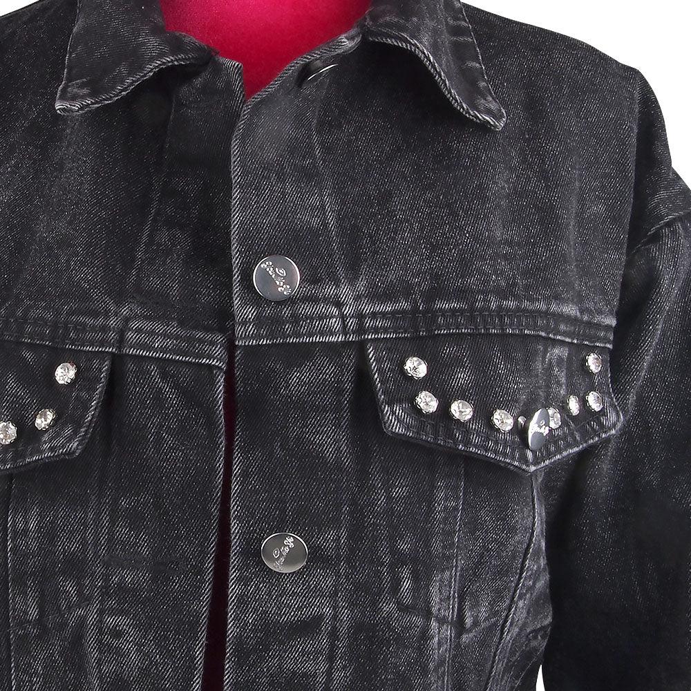 Frinjar Heart Fringe Denim Jacket - Image 10