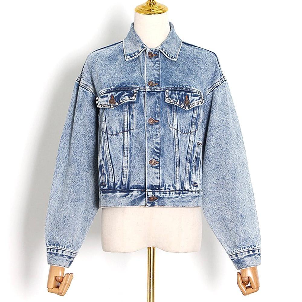 Frinjar Heart Fringe Denim Jacket - Image 3