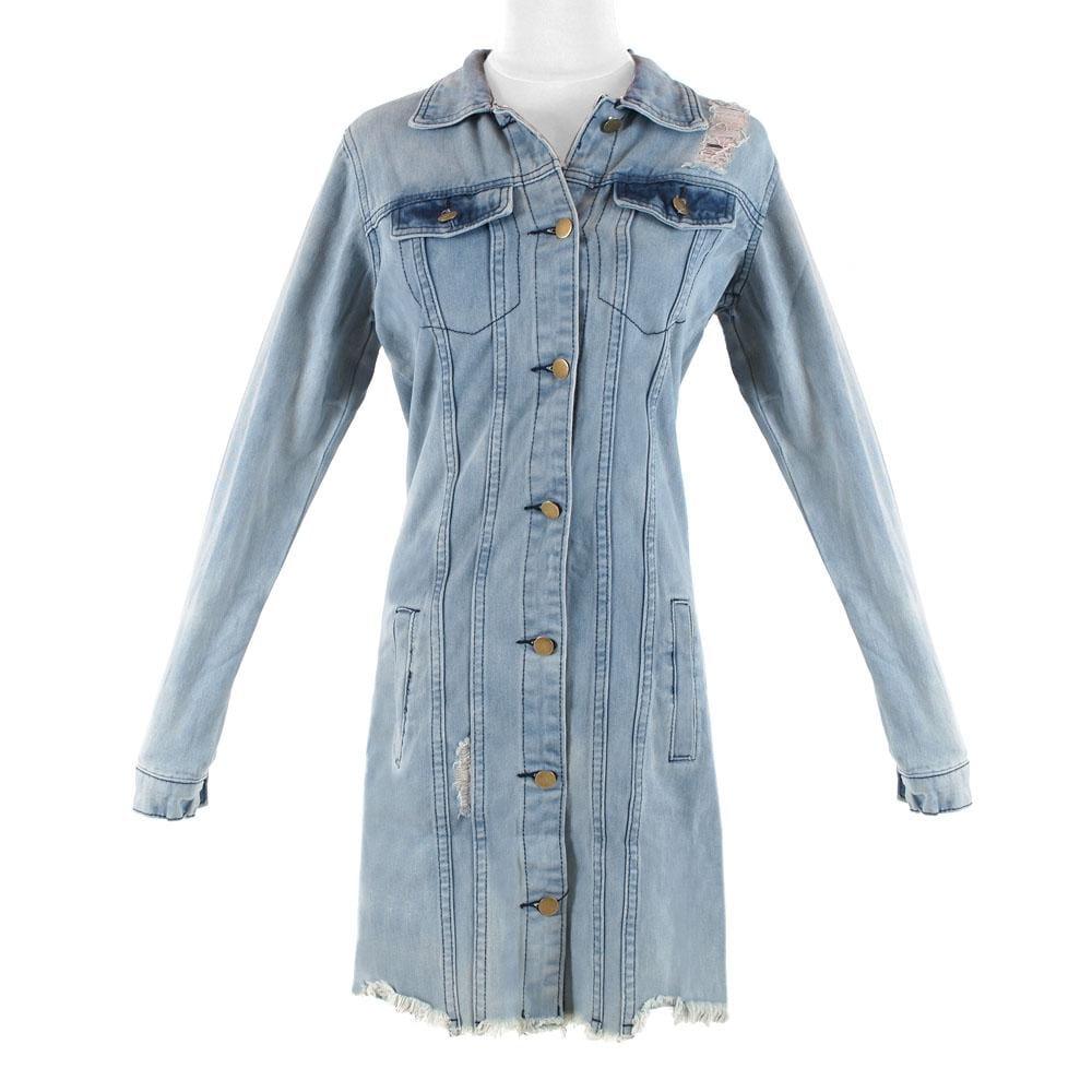 Rory Long Denim Jacket - Image 3