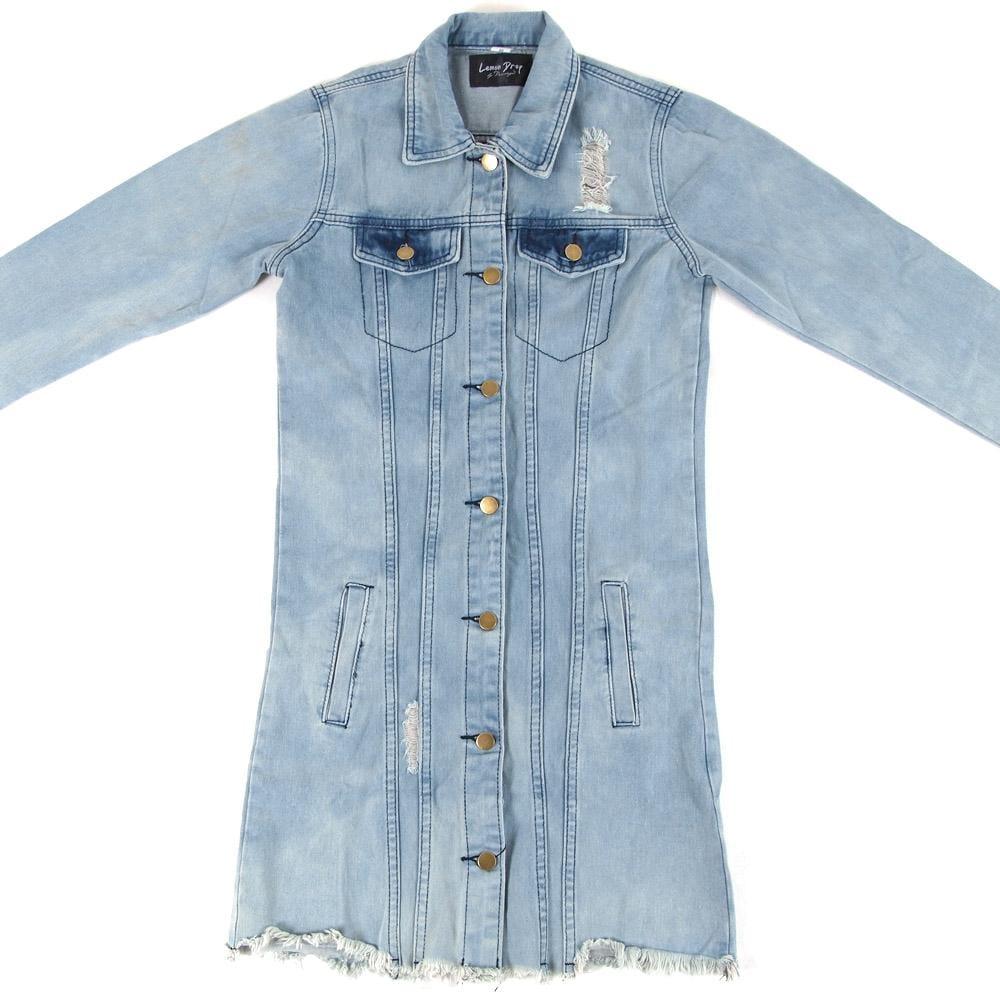 Rory Long Denim Jacket - Image 4