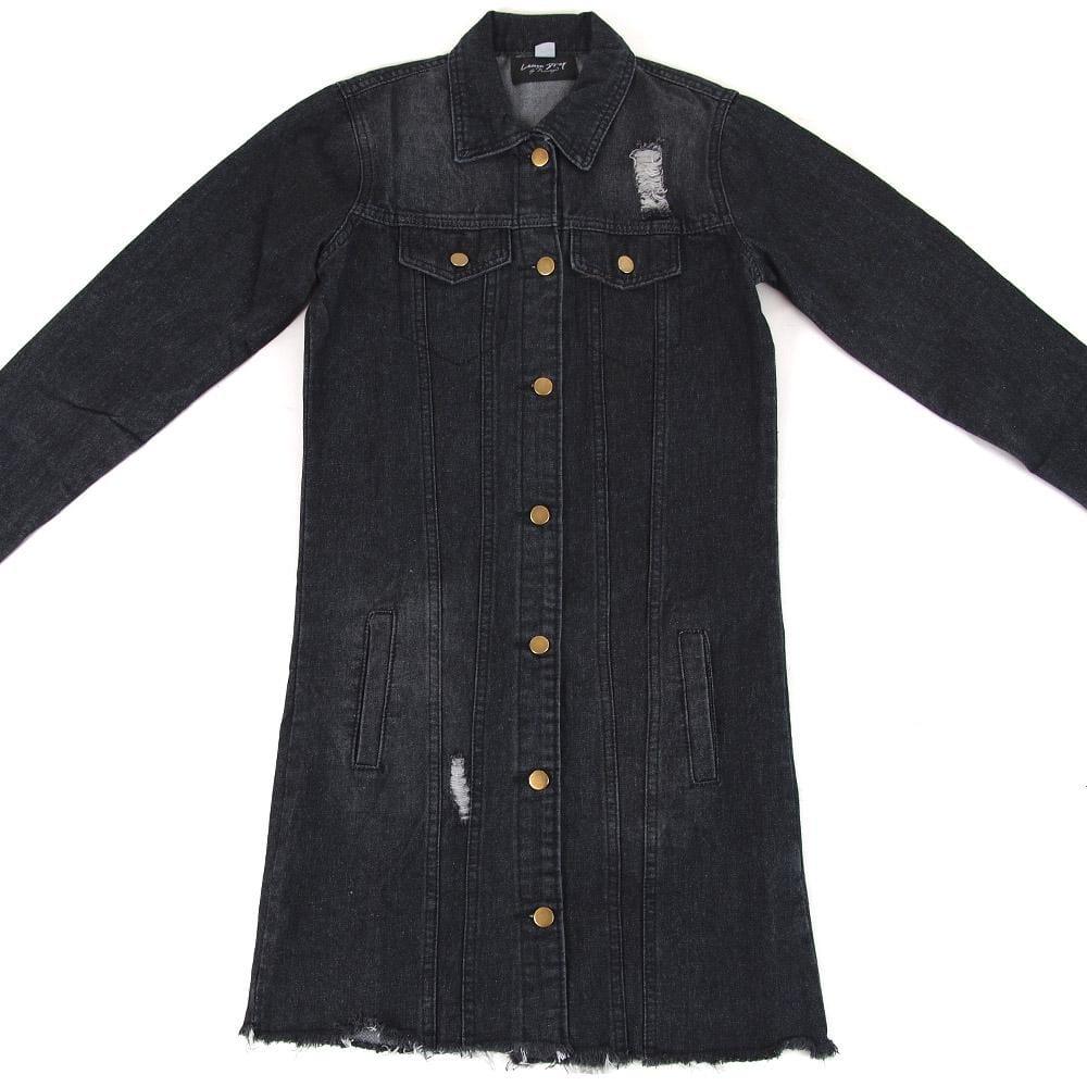 Rory Long Denim Jacket - Image 5